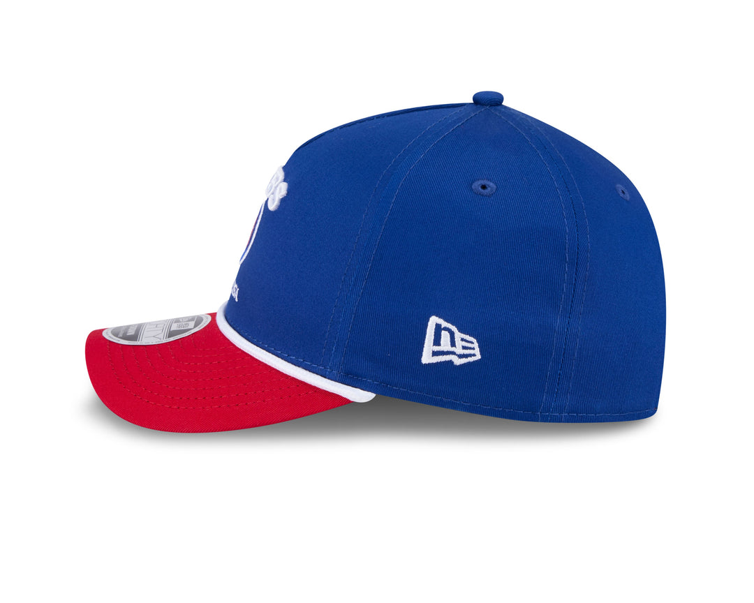 Chicago Cubs Logo Two Tone Rope 9Forty Cap By New Era Caps NEW ERA CAP COMPANY
