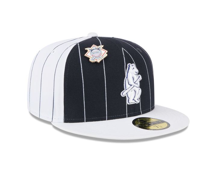 Chicago Cubs 1914 Navy/White 2Tone Pinstripe 59Fifty Cap by New Era NEW ERA CAP COMPANY
