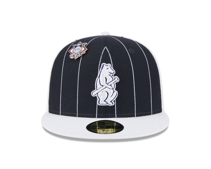Chicago Cubs 1914 Navy/White 2Tone Pinstripe 59Fifty Cap by New Era NEW ERA CAP COMPANY