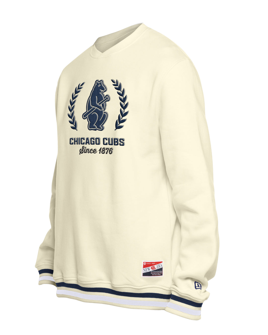Chicago Cubs 1914 Throwback Crewneck Cream by New Era Sweatshirts & Hoodies NEW ERA CAP COMPANY