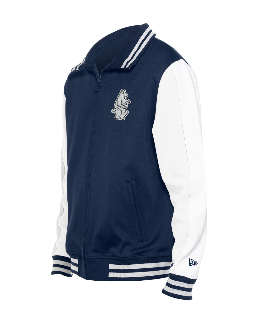 Chicago Cubs 1914 Logo Unisex Varsity Jacket by New Era Jackets & Outerwear NEW ERA CAP COMPANY