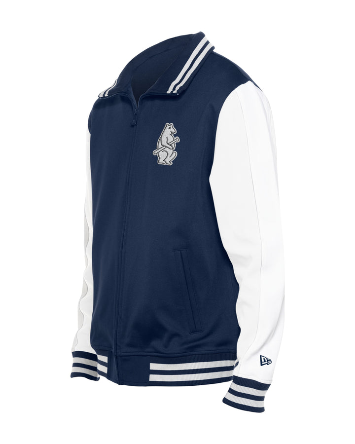 Chicago Cubs 1914 Logo Unisex Varsity Jacket by New Era Jackets &amp; Outerwear NEW ERA CAP COMPANY