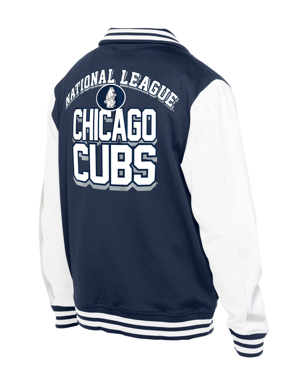 Chicago Cubs 1914 Logo Unisex Varsity Jacket by New Era Jackets & Outerwear NEW ERA CAP COMPANY