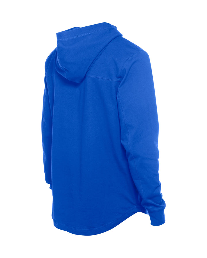 Chicago Cubs Logo Leisure Raglan Hoodie Royal by New Era Sweatshirts &amp; Hoodies NEW ERA CAP COMPANY INC