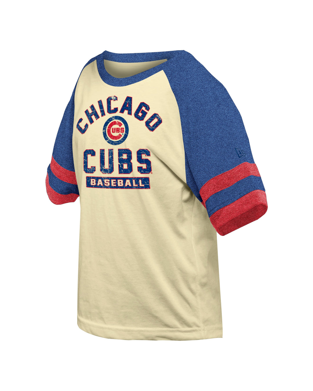 Chicago Cubs Logo G1 Cream Royal Youth Tee by New Era Kids T-Shirt NEW ERA CAP COMPANY