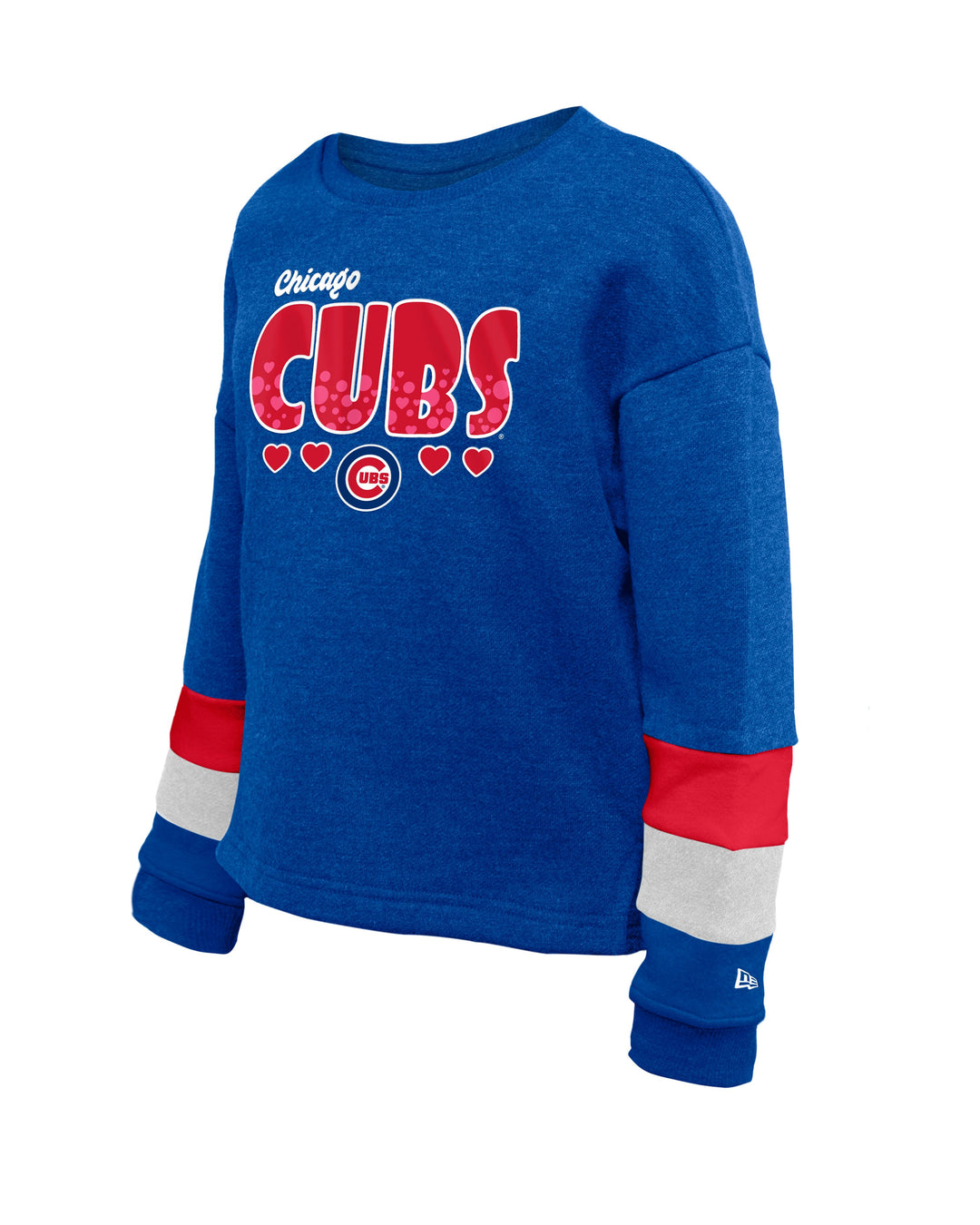 Chicago Cubs Script Big Text Royal Youth Sweatshirt by New Era Sweatshirts & Hoodies NEW ERA CAP COMPANY