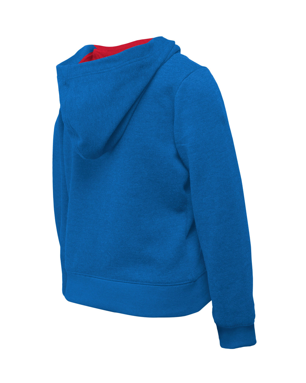 Chicago Cubs Logo Girls Heart Full Zip Royal Youth Hoodie by New Era Sweatshirts & Hoodies NEW ERA CAP COMPANY