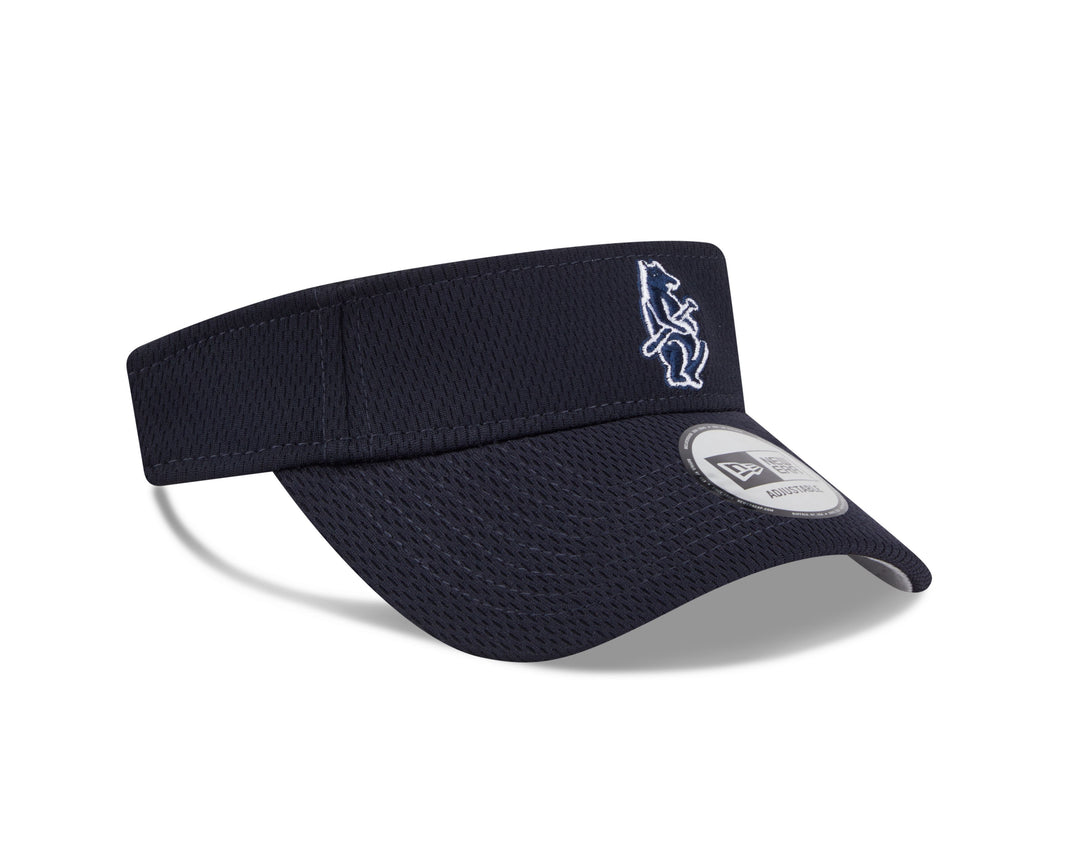 Chicago Cubs 1914 Structured Low Profile Navy Visor by New Era Caps NEW ERA CAP COMPANY