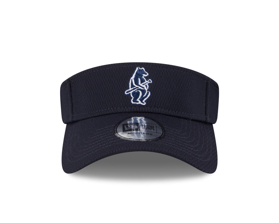 Chicago Cubs 1914 Structured Low Profile Navy Visor by New Era Caps NEW ERA CAP COMPANY