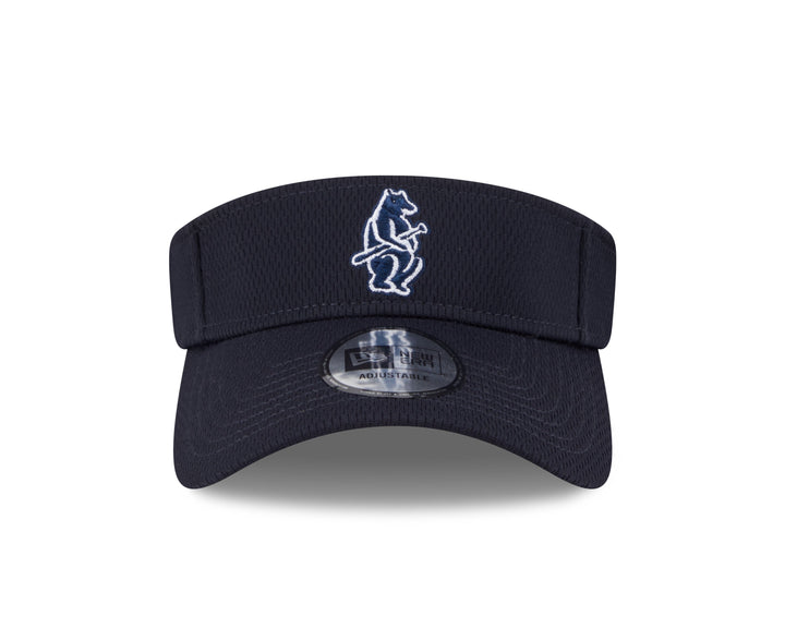 Chicago Cubs 1914 Structured Low Profile Navy Visor by New Era Caps NEW ERA CAP COMPANY