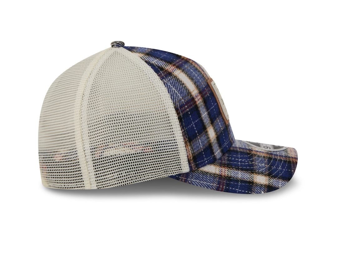 Chicago Cubs Plaid Patch Adjustable Cap by New Era Caps Ivy Shop