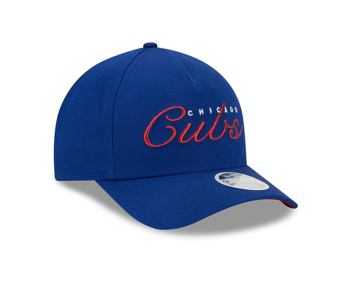 Chicago Cubs Metallic Script Women&