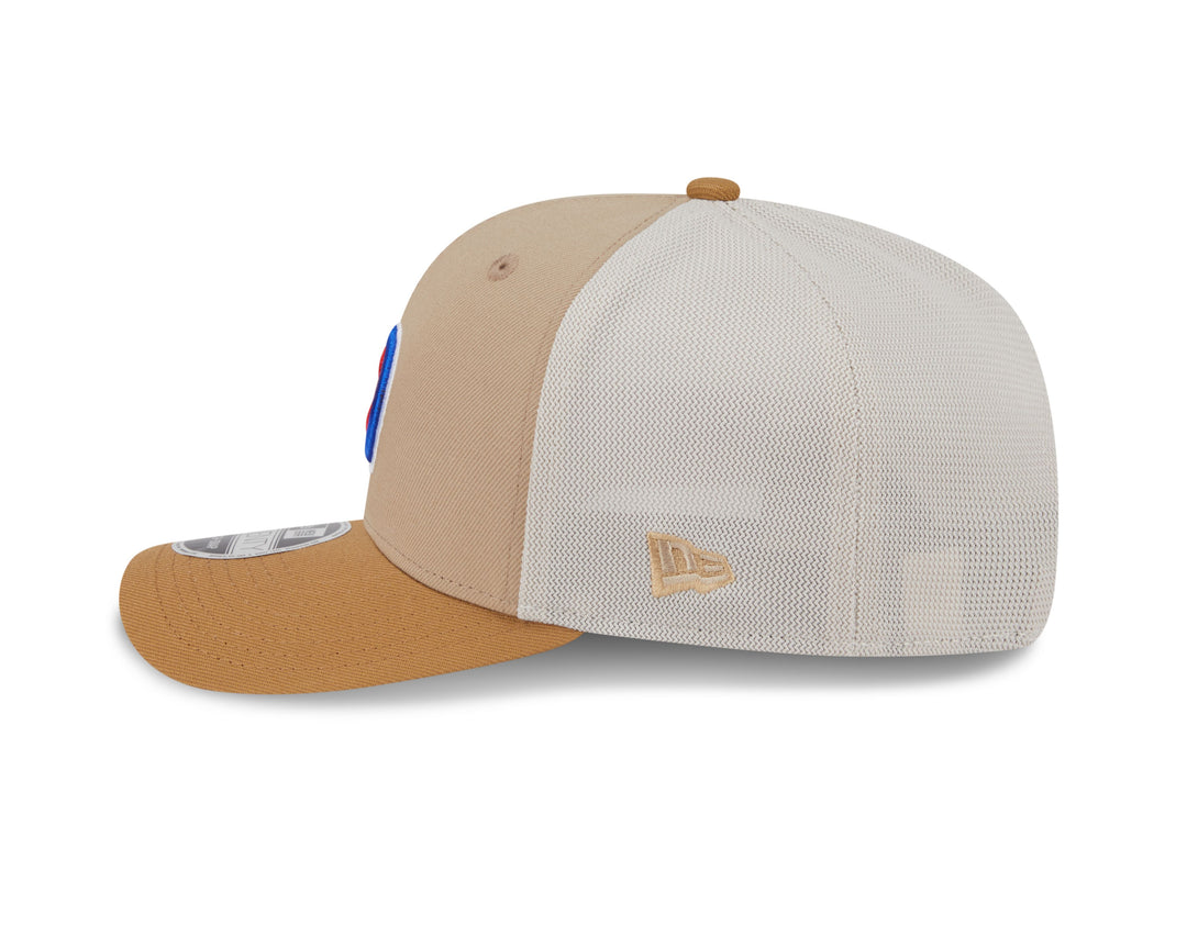 Chicago Cubs Logo Two Tone Trucker 9Seventy Cap by New Era Caps NEW ERA CAP COMPANY