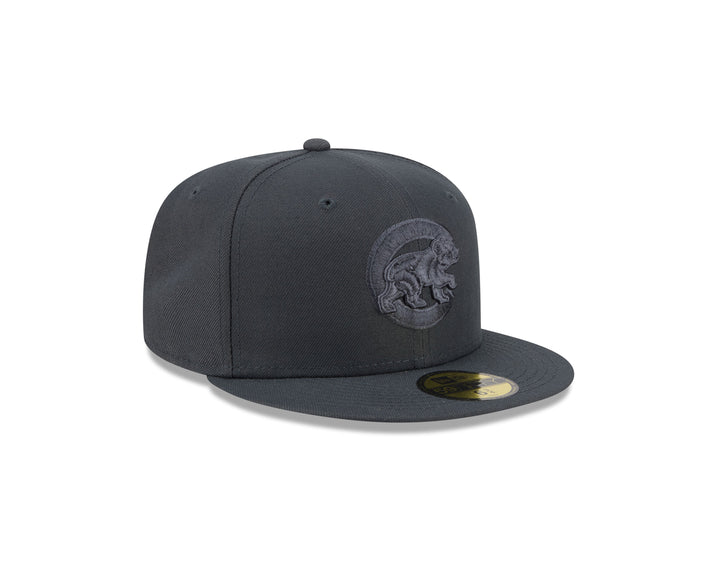 Chicago Cubs Walking Bear Two-Tone Black 59FIFTY Cap by New Era
