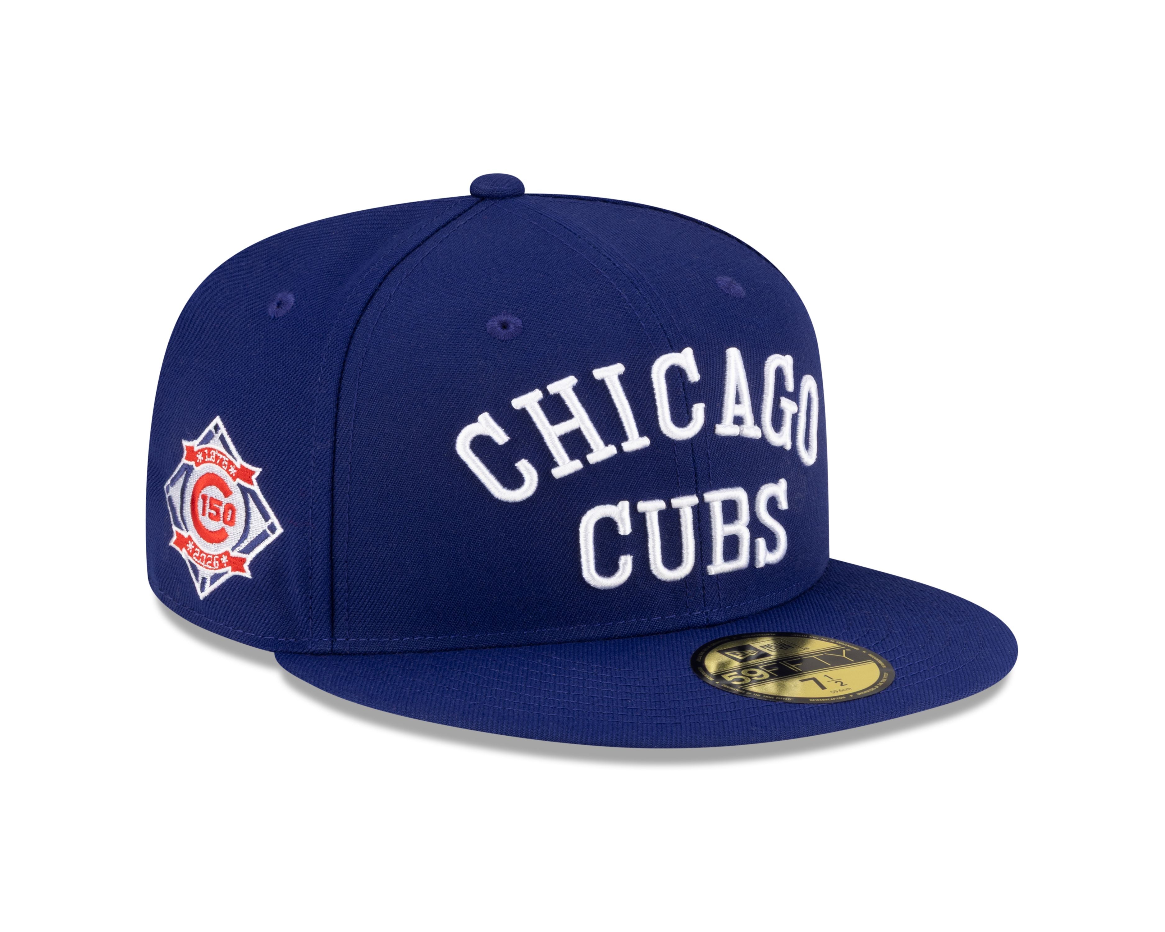 Chicago Cubs 150th Anniversary Arch Patch 59FIFTY Fitted Cap – Ivy