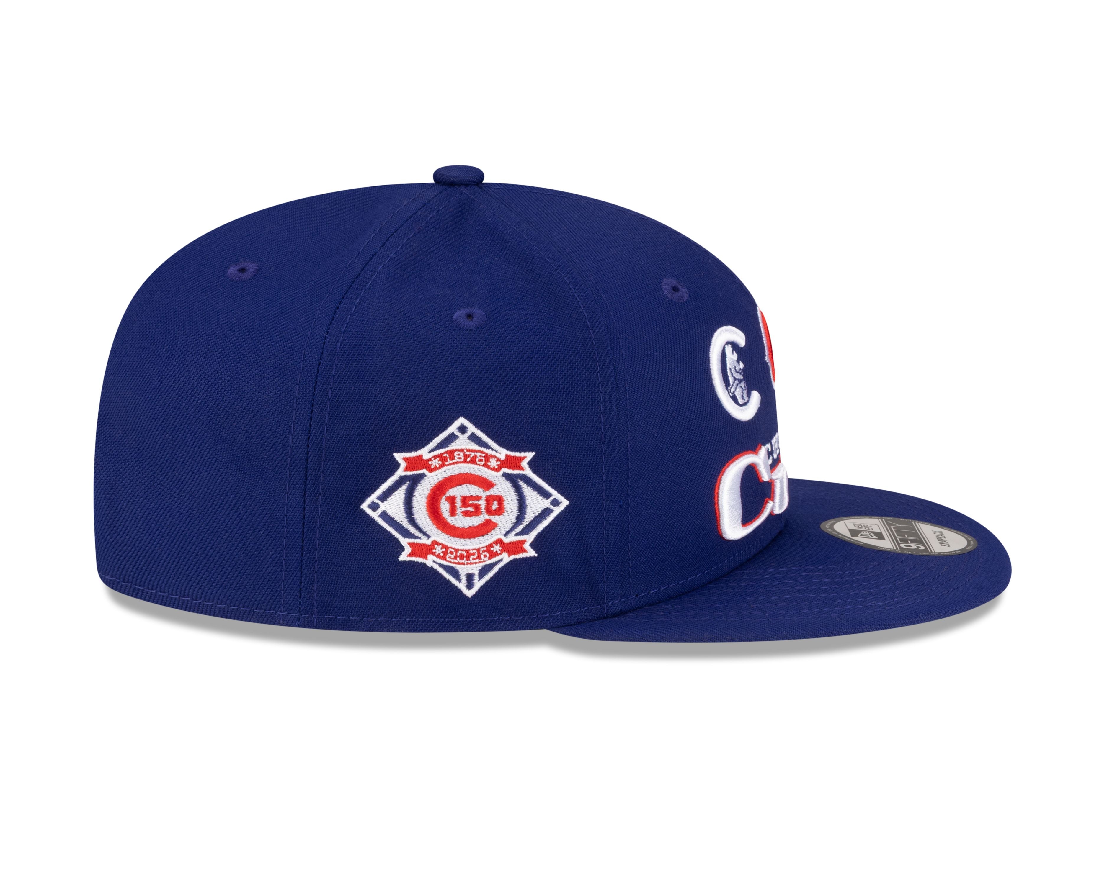 Chicago Cubs 150th Anniversary Logo Era 1 9FIFTY Snapback Cap by