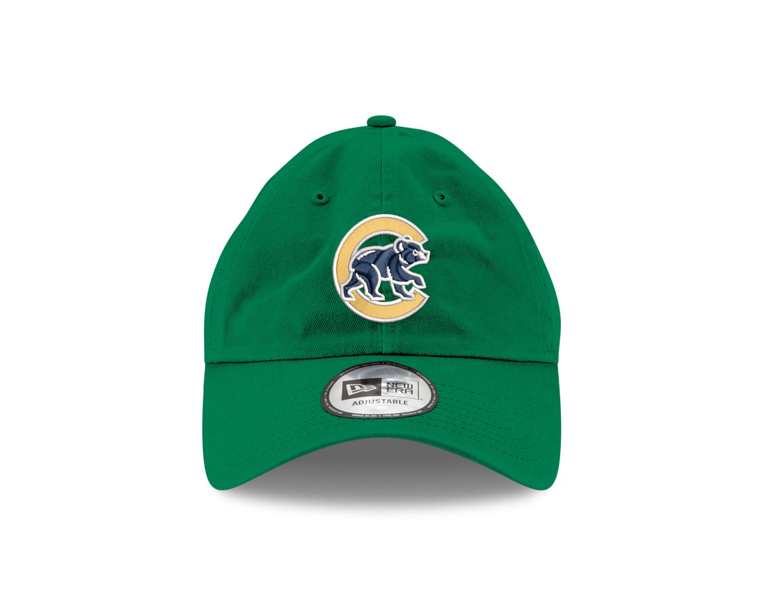 Chicago Cubs and Notre Dame Walking Bear Adjustable Cap by New Era Caps Ivy Shop