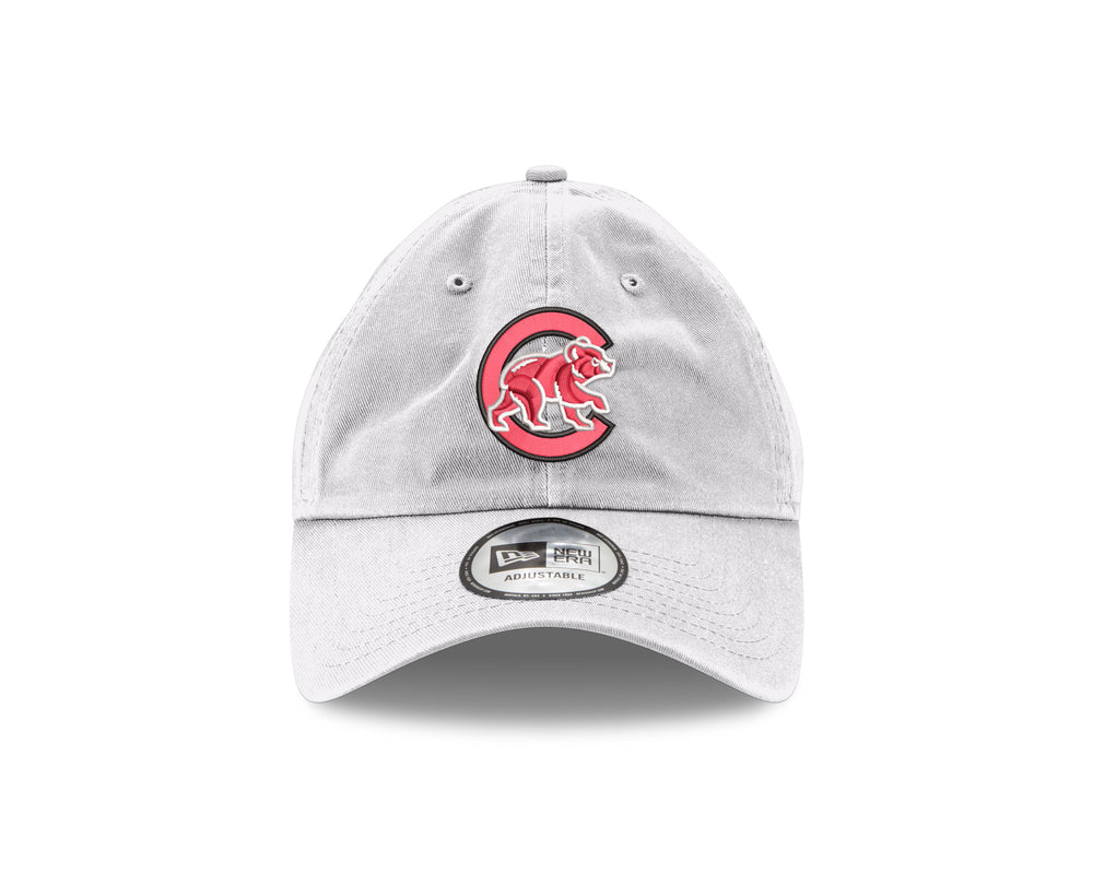 CHICAGO CUBS AND ILLINOIS STATE NEW ERA WALKING BEAR ADJUSTABLE CAP Caps NEW ERA CAP COMPANY