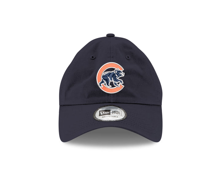 CHICAGO CUBS AND UNIVERSITY OF ILLINOIS NEW ERA WALKING BEAR ADJUSTABLE CAP