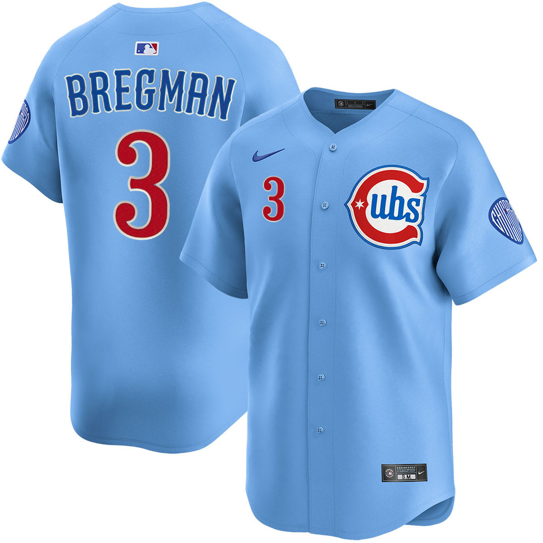 Chicago Cubs Alex Bregman Youth Alternate Replica Jersey by Outerstuff