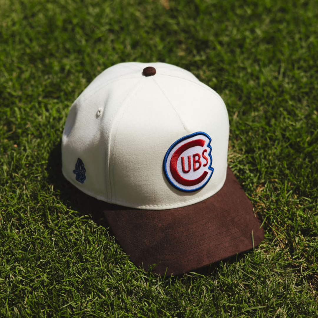 Chicago Cubs x Alice &amp; Wonder Vintage Logo 940 Cap — Brown
