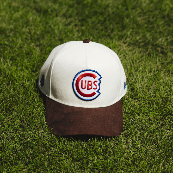 Chicago Cubs x Alice &amp; Wonder Vintage Logo 940 Cap — Brown