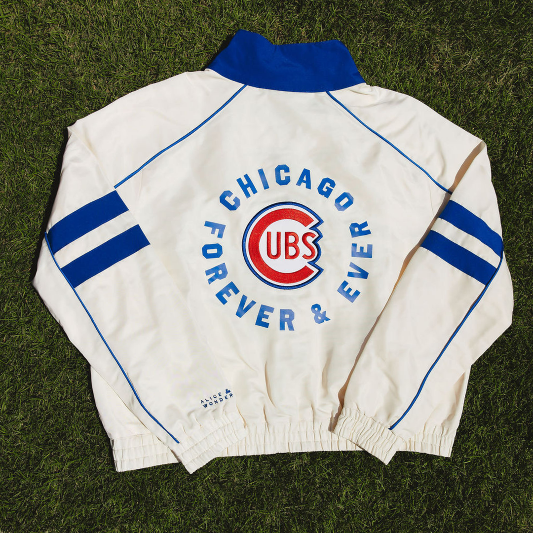 Chicago Cubs x Alice &amp; Wonder 1957 Track Jacket by The Wild Collective