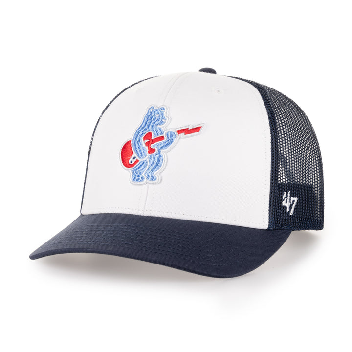 Chicago Cubs Blues Bear Freshman Trucker Cap by &
