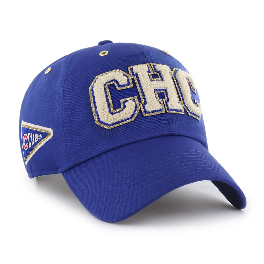 Chicago Cubs Stoney Clover Lane x '47 Brand Charm Clean Up Cap in