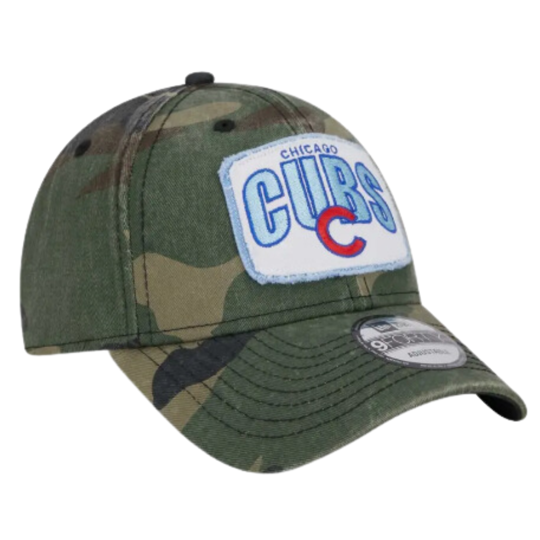 CHICAGO CUBS NEW ERA CAMO GAMEDAY 9FORTY ADJUSTABLE CAP