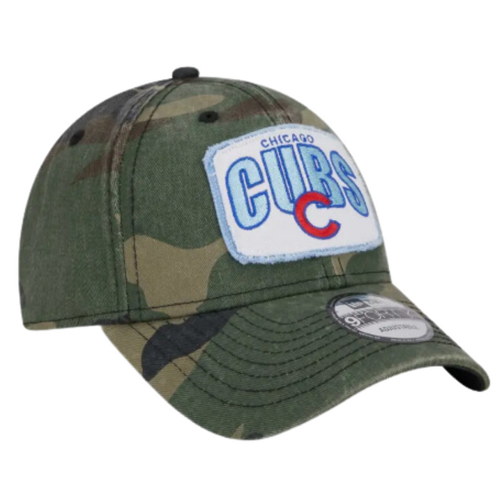 CHICAGO CUBS NEW ERA CAMO GAMEDAY 9FORTY ADJUSTABLE CAP
