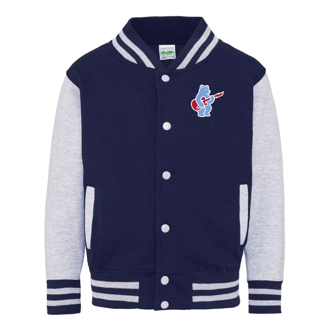 Chicago Cubs Rock Bear Letterman Youth Jacket BIMM RIDER