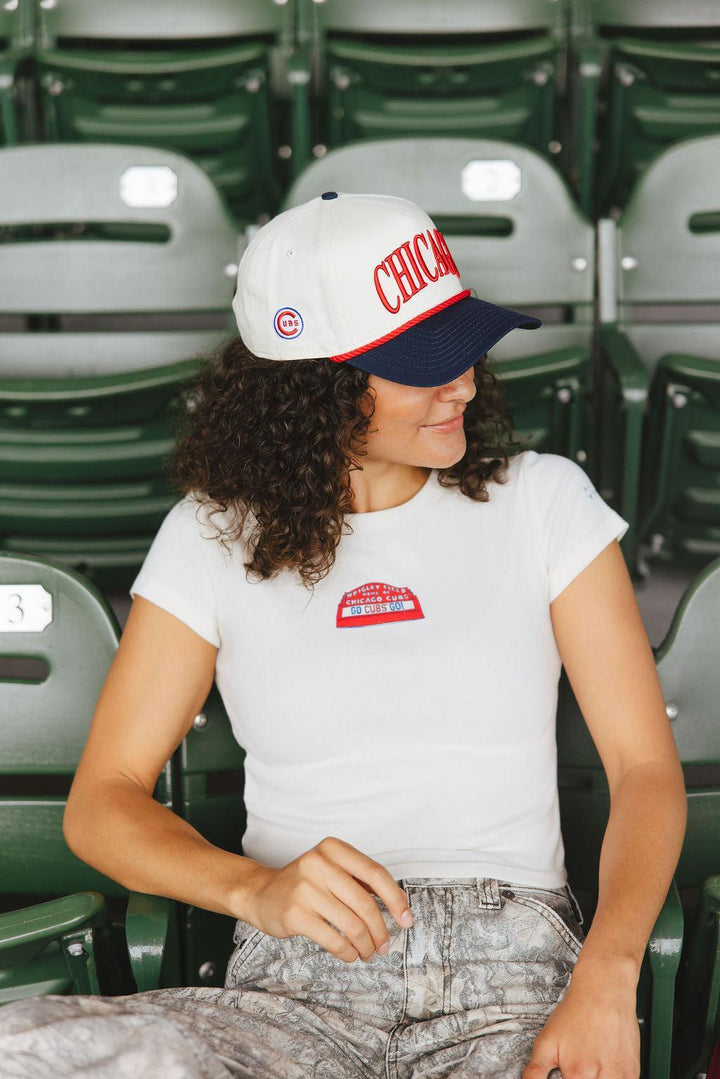 Chicago Cubs X Alice &amp; Wonder Two Tone Rope Cap Caps NEW ERA CAP COMPANY