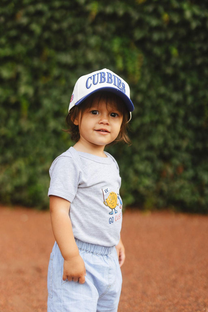 Chicago Cubs X Mini Wonder Game Day Friends Onesie Kids Baby Onesie Alice &amp; Wonder