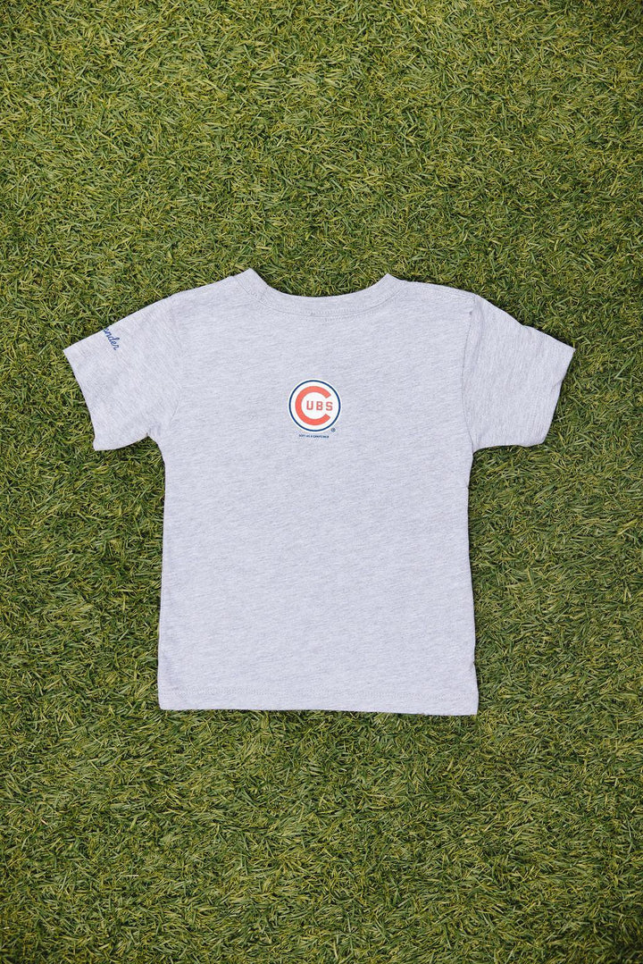 Chicago Cubs X Mini Wonder Return to Wrigley Gray Toddler Tee Short Sleeve Tees Alice &amp; Wonder
