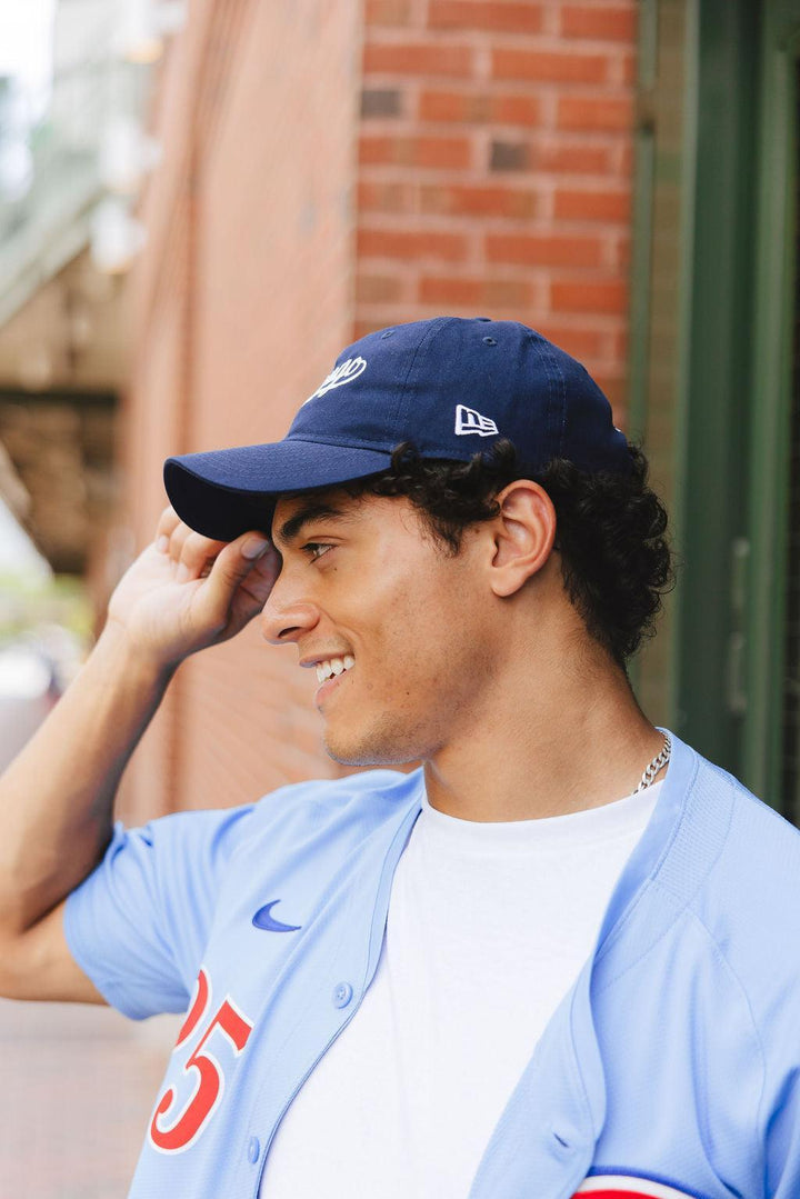 Chicago Cubs X Alice &amp; Wonder Vintage Logo Dad Cap Caps NEW ERA CAP COMPANY