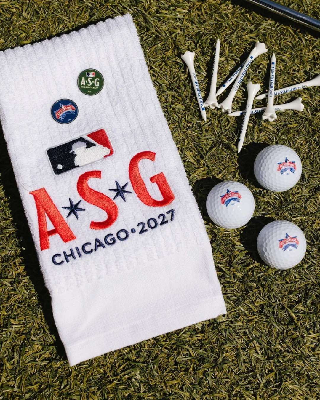 Chicago Cubs 2027 All-Star Game Tees 40 Pack Golf Accessory