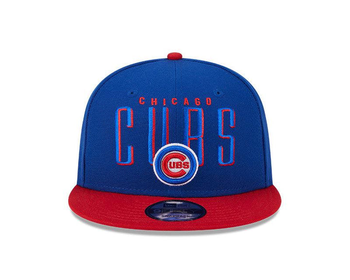 CHICAGO CUBS NEW ERA BULLSEYE 9FIFTY THROWBACK SNAPBACK CAP