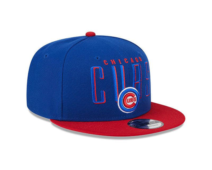 CHICAGO CUBS NEW ERA BULLSEYE 9FIFTY THROWBACK SNAPBACK CAP