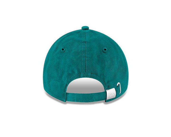 CHICAGO CUBS NEW ERA WOMEN'S BULLSEYE TEAL ADJUSTABLE CAP