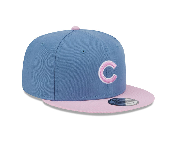 CHICAGO CUBS NEW ERA GREY AND PINK COLOR PACK 9FIFTY SNAPBACK CAP