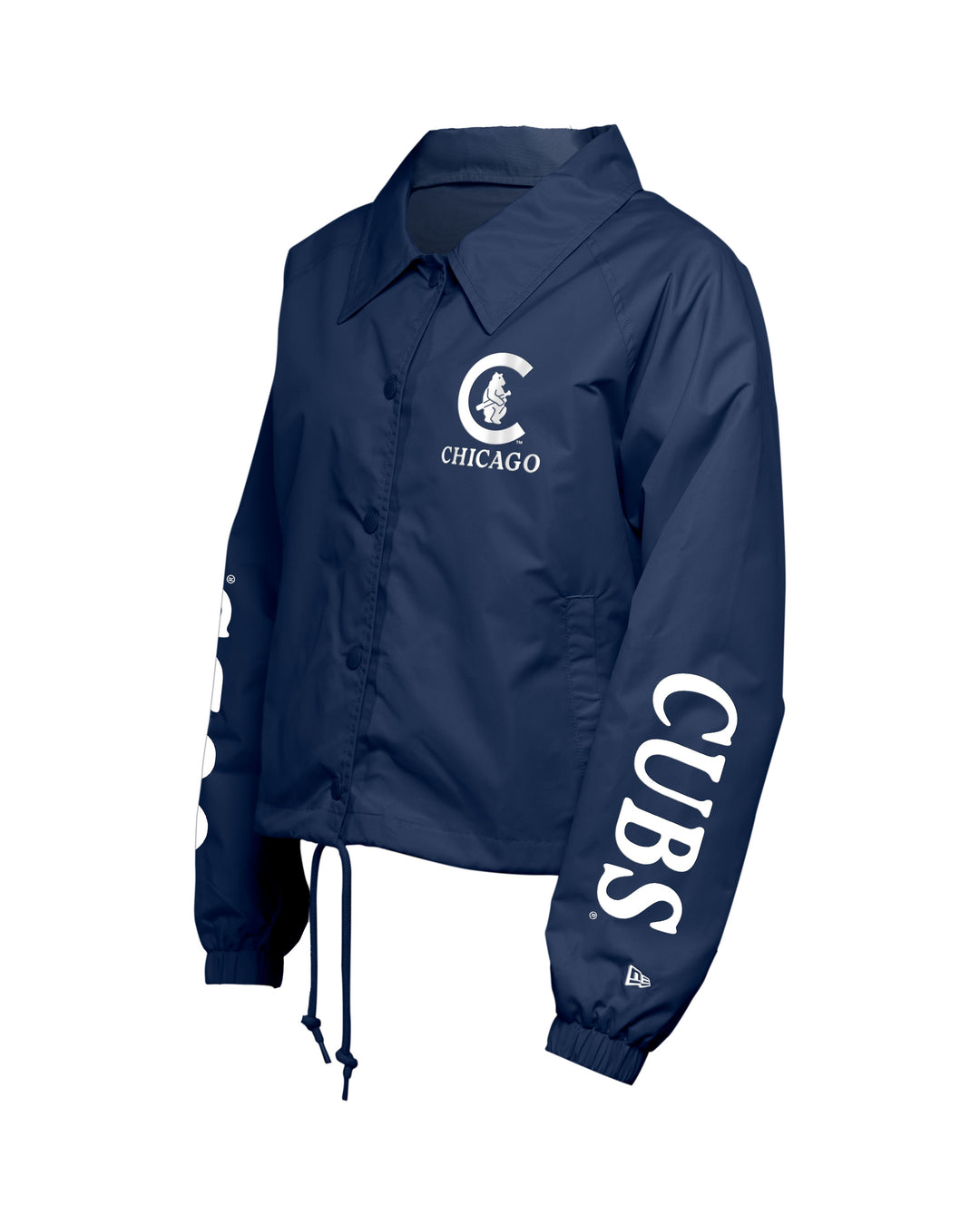 Chicago Cubs 1914 Navy Nylon Women's Jacket by New Era Jackets & Outerwear NEW ERA CAP COMPANY