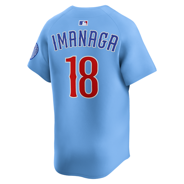 Chicago Cubs Shōta Imanaga Blues Alternate Limited Baby Blue Jersey by Nike