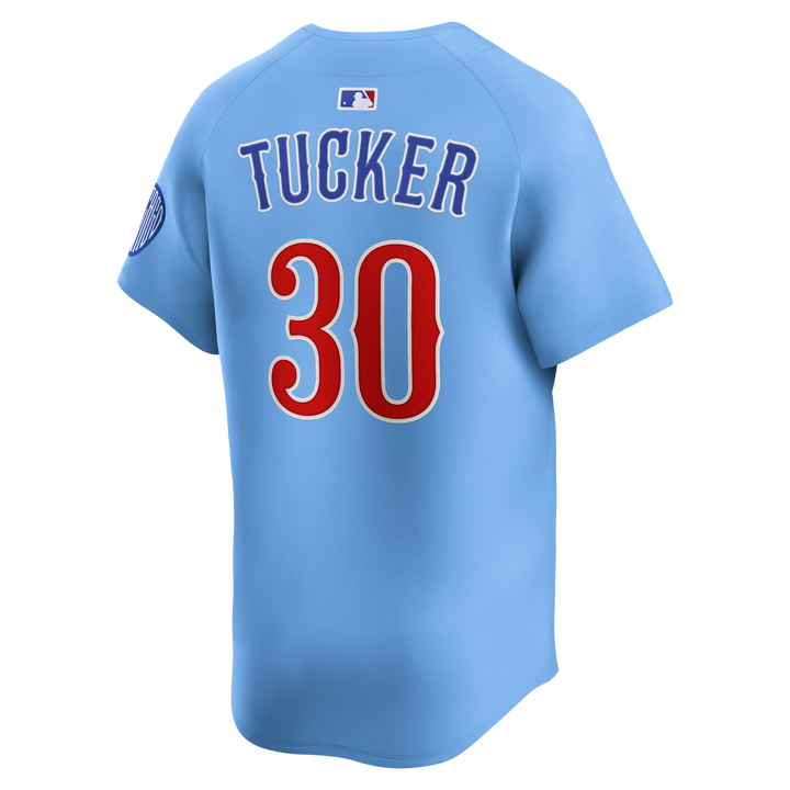 Chicago Cubs Kyle Tucker Blues Alternate Limited Baby Blue Jersey by Nike