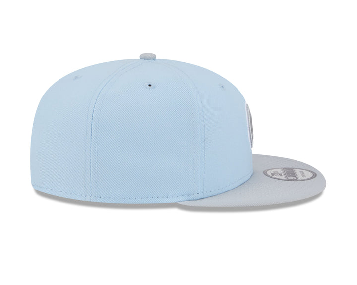 Chicago Cubs Bullseye Two Tone Light Blue 9Fifty Snapback Cap by New Era Caps NEW ERA CAP COMPANY