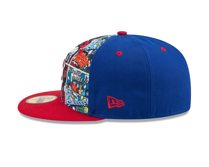 Chicago Cubs 2025 Player Comic 59Fifty Fitted Cap by New Era Caps NEW ERA CAP COMPANY