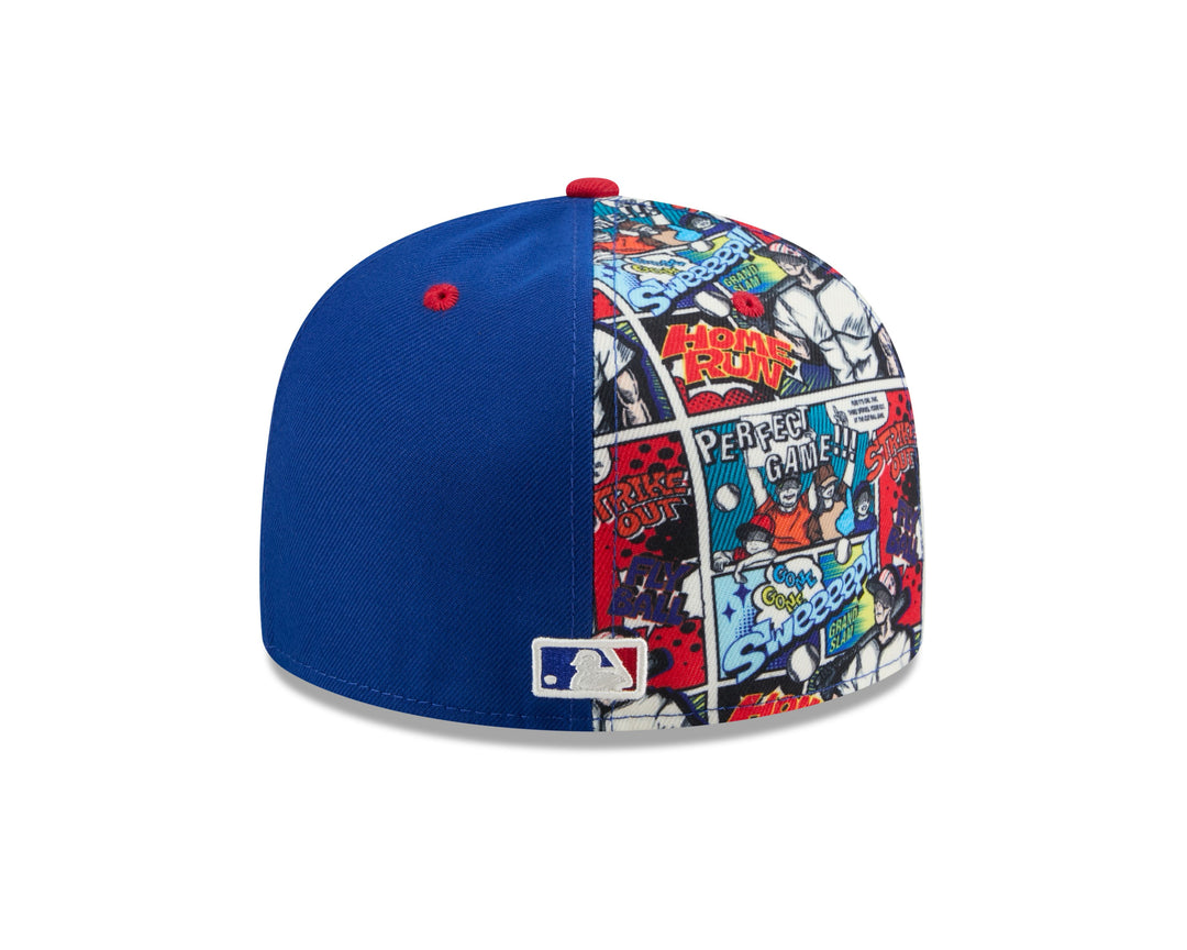 Chicago Cubs 2025 Player Comic 59Fifty Fitted Cap by New Era Caps NEW ERA CAP COMPANY