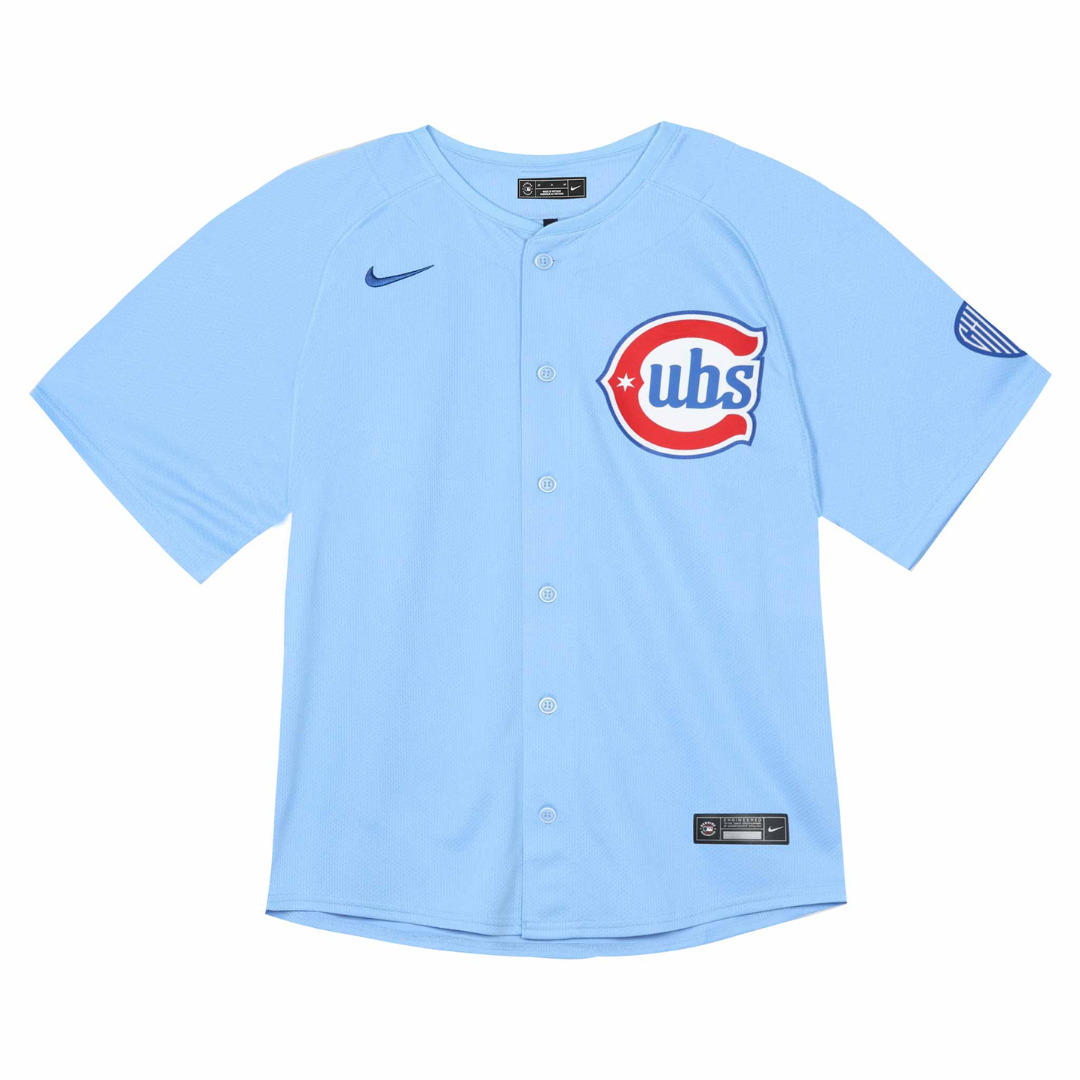 Chicago Cubs Blues Alternate Limited Light Blue Toddler Jersey by Nike Jerseys OUTERSTUFF LLC