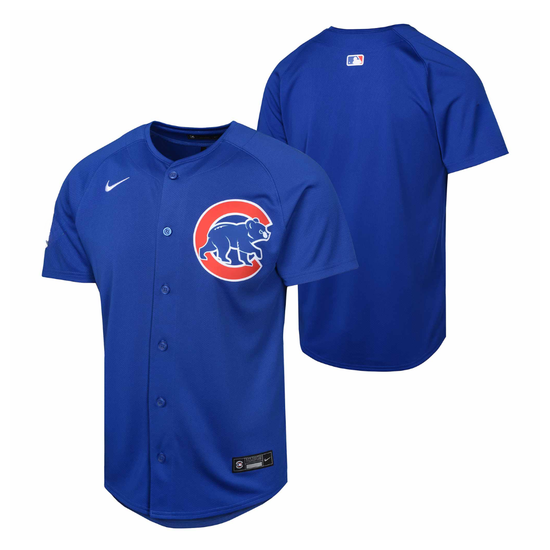Chicago Cubs Youth Royal Blue Alternate Limited Jersey by Nike Jerseys Nike