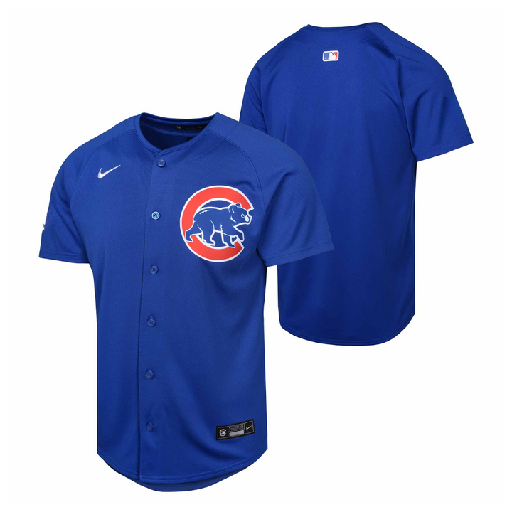 Chicago Cubs Youth Royal Blue Alternate Limited Jersey by Nike Jerseys Nike